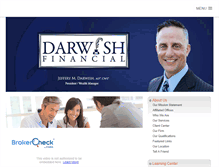 Tablet Screenshot of darwishfinancial.com